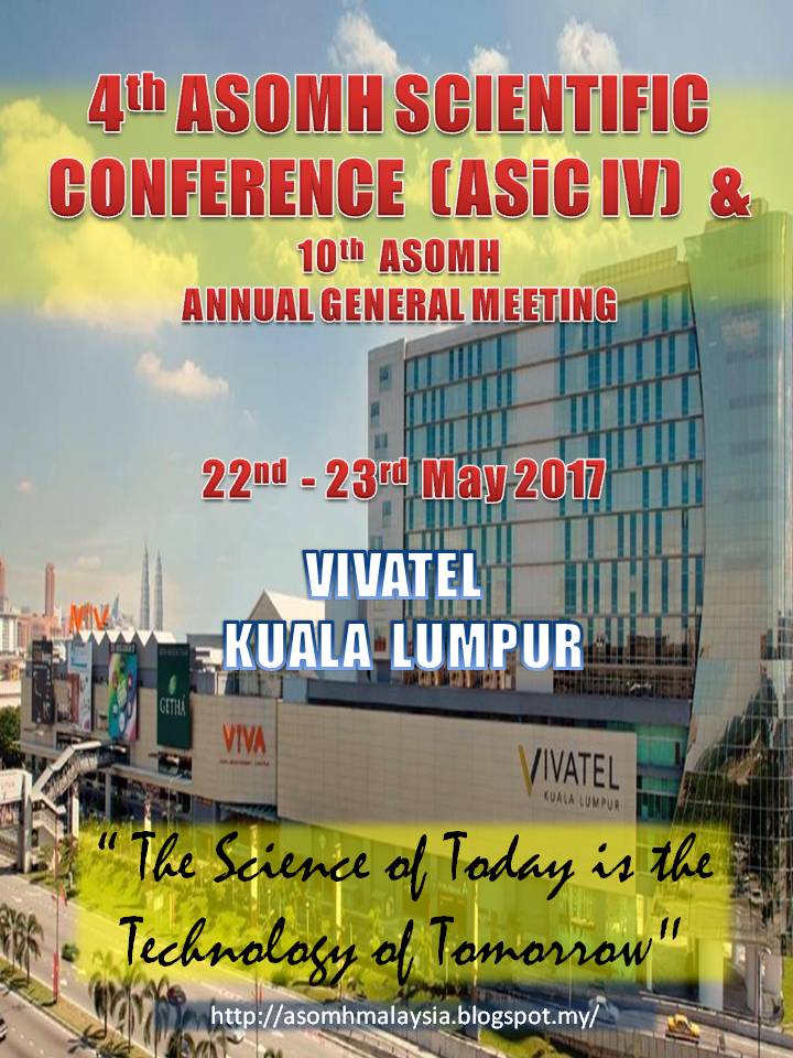 4th ASOMH Scientific Conference (ASIC IV) & 10th ASOMH Annual General Meeting